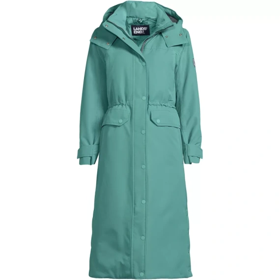 Lands' End Women's Outerwear Expedition Waterproof Winter Maxi Down Coat - Image 3