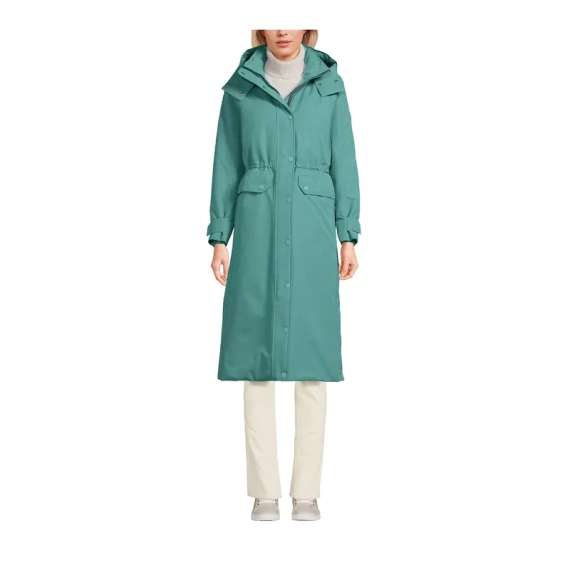 Lands' End Women's Outerwear Expedition Waterproof Winter Maxi Down Coat